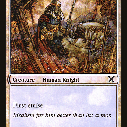 Youthful Knight [Tenth Edition] Foil