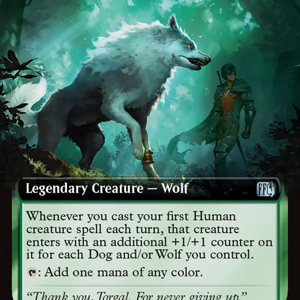 Torgal, A Fine Hound (Extended Art) [FINAL FANTASY] Foil