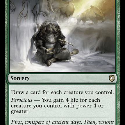 Shamanic Revelation [Bloomburrow Commander]