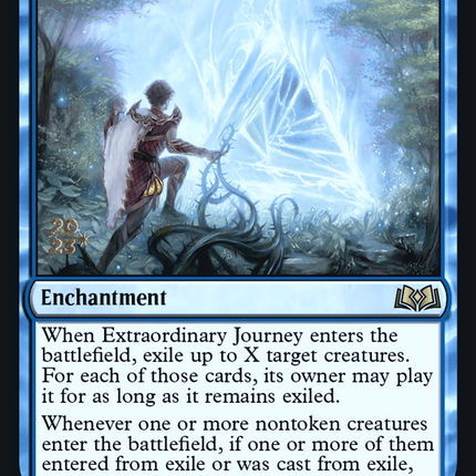 Extraordinary Journey [Wilds of Eldraine Promos] Prerelease Foil