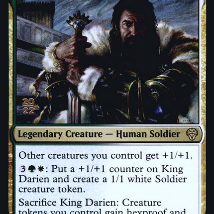 King Darien XLVIII [Dominaria United Promos] Prerelease Foil