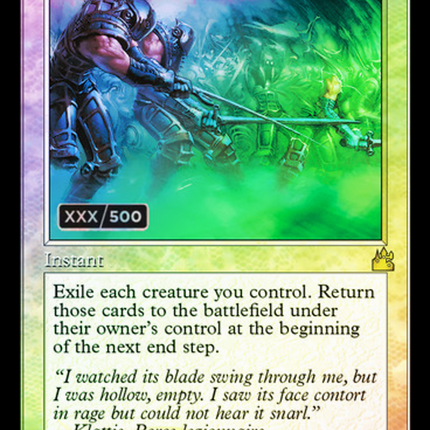 Ghostway (Retro) [Ravnica Remastered] Serialized Foil