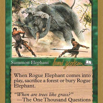 Rogue Elephant [World Championship Decks 1997]