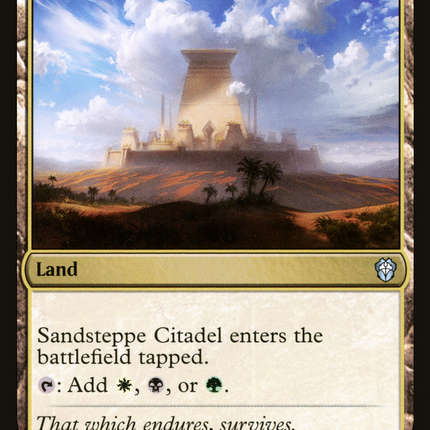 Sandsteppe Citadel [Dominaria United Commander]