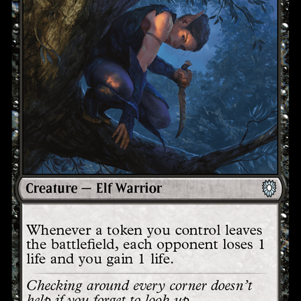 Nadier's Nightblade [Bloomburrow Commander]
