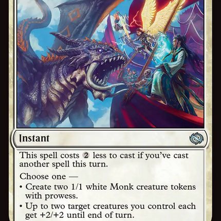 Rally the Monastery [Tarkir: Dragonstorm] Foil