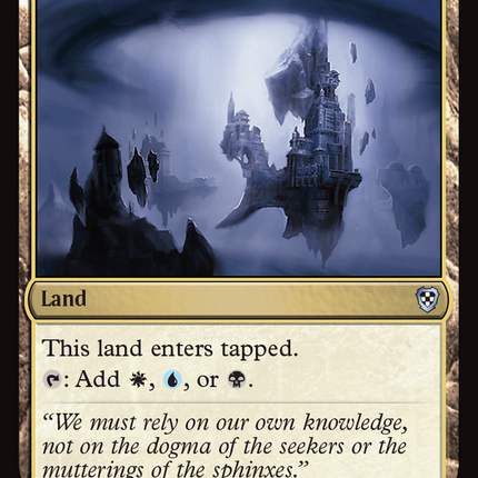 Arcane Sanctum [Commander: Aetherdrift]