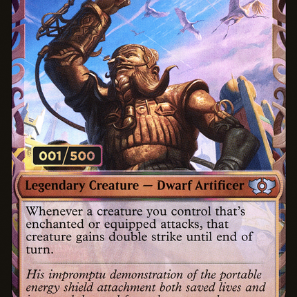 Reyav, Master Smith (Showcase) [Multiverse Legends] Serialized Foil