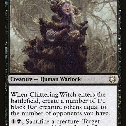 Chittering Witch [Forgotten Realms Commander]