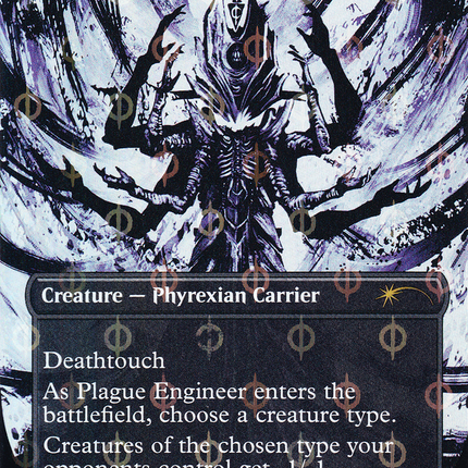 Plague Engineer (Borderless) [Secret Lair Drop] Step-and-Compleat Foil