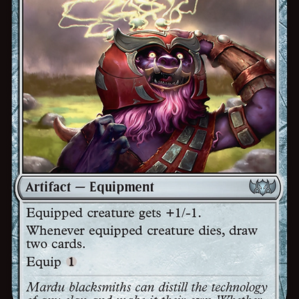 Skullclamp [Commander: Tarkir: Dragonstorm]