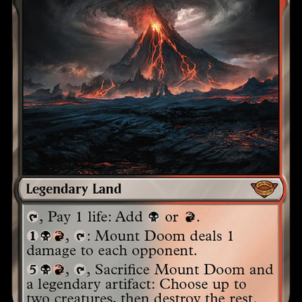 Mount Doom [The Lord of the Rings: Tales of Middle-earth]