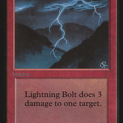 Lightning Bolt [Limited Edition Beta]