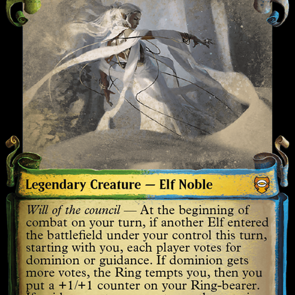 Galadriel, Elven-Queen (Showcase) [Tales of Middle-earth Commander]