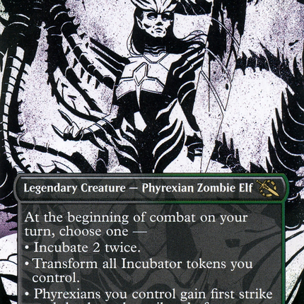 Glissa, Herald of Predation (Showcase) (Borderless) [March of the Machine]