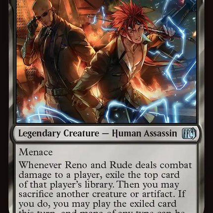 Reno and Rude [FINAL FANTASY] Foil