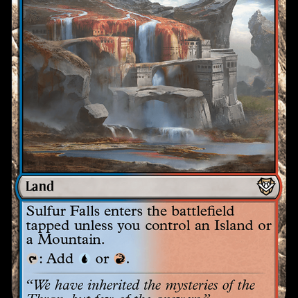Sulfur Falls [Outlaws of Thunder Junction Commander]