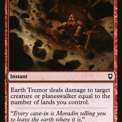 Earth Tremor [Commander Legends: Battle for Baldur's Gate]