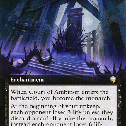 Court of Ambition (Extended Art) [Commander Legends]