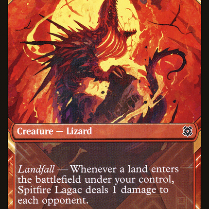 Spitfire Lagac (Showcase) [Zendikar Rising]