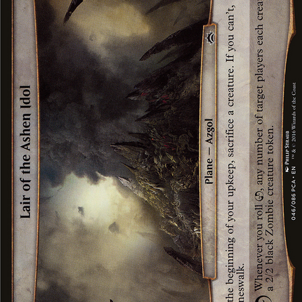 Lair of the Ashen Idol [Planechase Anthology Planes]