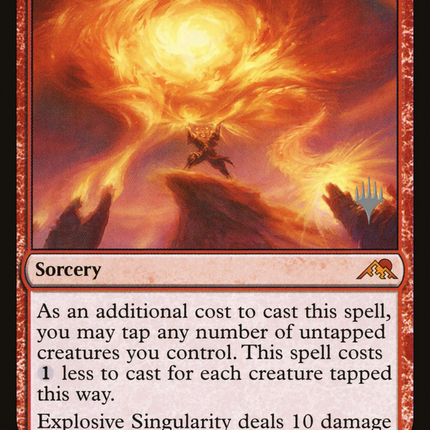 Explosive Singularity [Kamigawa: Neon Dynasty Promos]