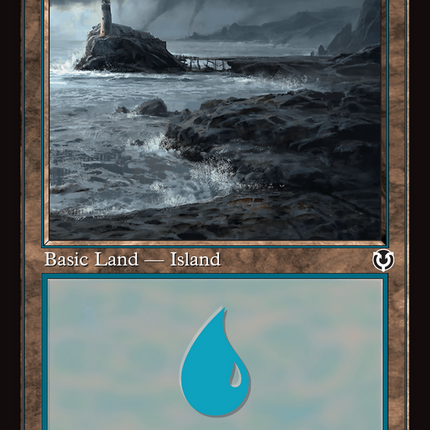 Island (290) (Retro Frame) (290) [Innistrad Remastered] Foil