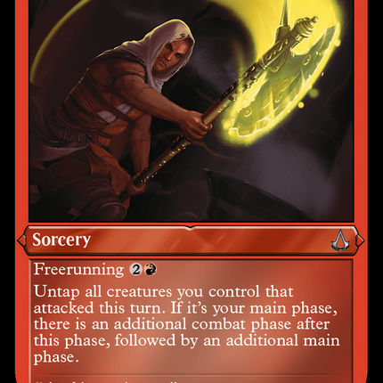 Overpowering Attack [Assassin's Creed] Etched Foil