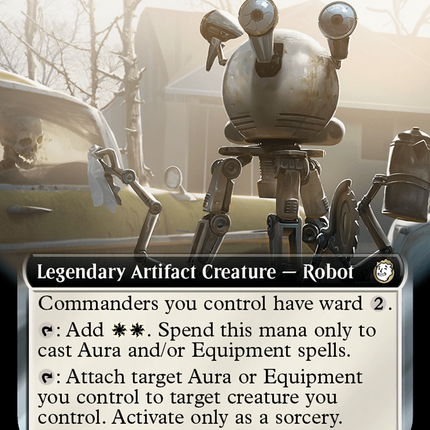 Codsworth, Handy Helper (Extended Art) [Fallout] Surge Foil