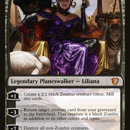 Liliana, Death's Majesty [Midnight Hunt Commander]