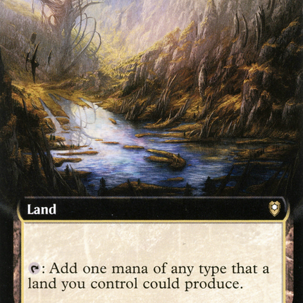 Reflecting Pool (Extended Art) [Commander Legends: Battle for Baldur's Gate]