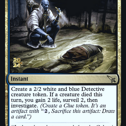 Drag the Canal [Murders at Karlov Manor Promos] Prerelease Foil