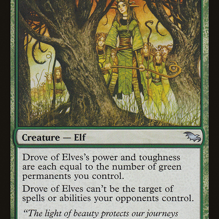 Drove of Elves [Shadowmoor]