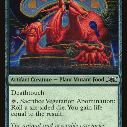 Vegetation Abomination [Unfinity] Galaxy Foil