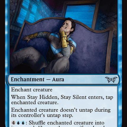 Stay Hidden, Stay Silent [Duskmourn: House of Horror] Foil