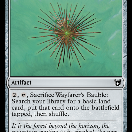 Wayfarer's Bauble [Wilds of Eldraine Commander]