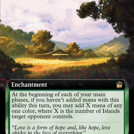 Carpet of Flowers (Extended Art) [Doctor Who] Surge Foil