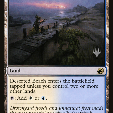 Deserted Beach [Innistrad: Midnight Hunt Promos]