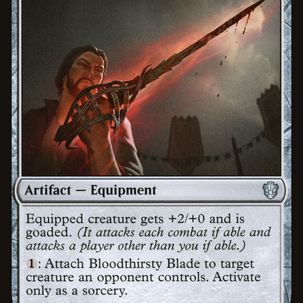 Bloodthirsty Blade [Commander 2021]