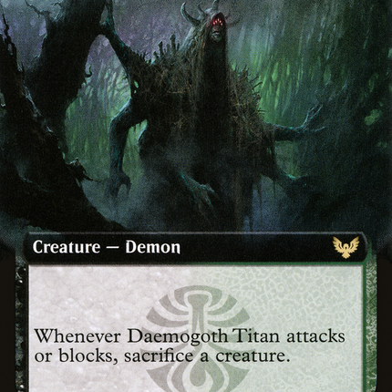 Daemogoth Titan (Extended Art) [Strixhaven: School of Mages]