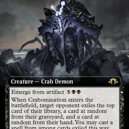 Crabomination (Extended Art) [Modern Horizons 3] Foil