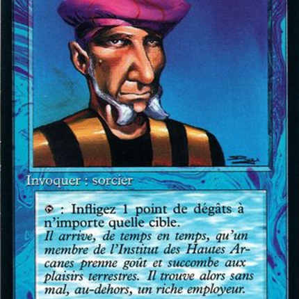 Prodigal Sorcerer - Sorcier sybarite  [Foreign Black Border]