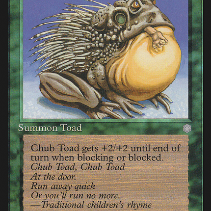 Chub Toad [Ice Age]