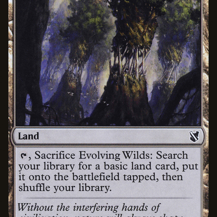 Evolving Wilds [Commander 2019]