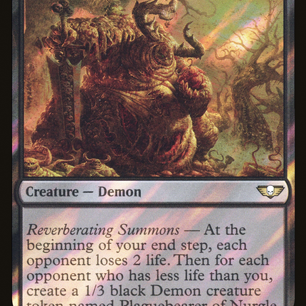 Great Unclean One [Warhammer 40,000 Commander] Surge Foil