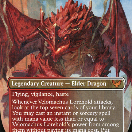 Velomachus Lorehold (Borderless) [Strixhaven: School of Mages]