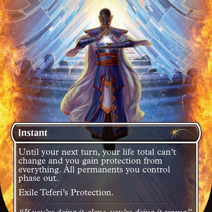 Teferi's Protection (Borderless) [Secret Lair Drop]