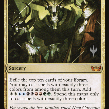 Meeting of the Five [Streets of New Capenna Promos]