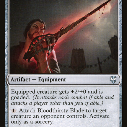 Bloodthirsty Blade [New Capenna Commander]