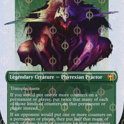 Vorinclex, Monstrous Raider (Borderless) [Kaldheim] Step-and-Compleat Foil
